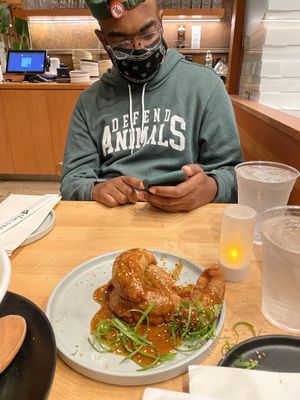 Gyoza so big they fell over at The Yasai - Convoy in San Diego