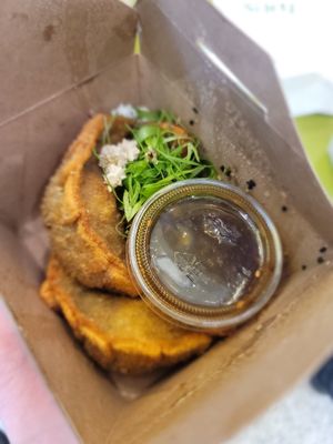 Jumbo Crispy Vegan Gyoza at The Yasai - Convoy in San Diego