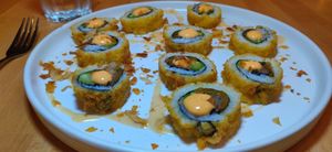 Sushi roll at The Yasai - Convoy in San Diego