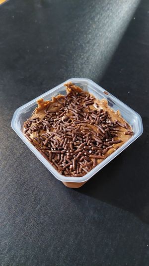 Mousse de chocolate at Doppel Brügger in Rio De Janeiro