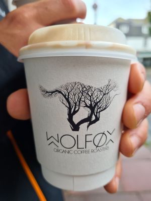 Really good coffee at Wolfox in Brighton
