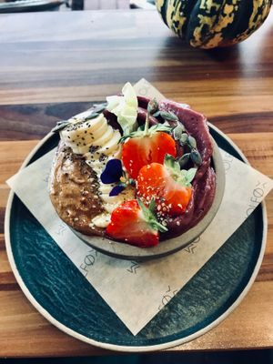 Açaí bowl  at Wolfox in Brighton