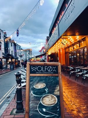 In the heart of town at Wolfox in Brighton