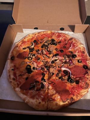   at Pizzology in Salford