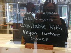 More vegan options at Infinity Fish Bar & Grill in Portrush