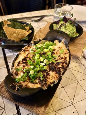 Queso Fundido - YUMMM! #Veganuary at Gracias Madre in Newport Beach