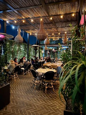 Gracias Madre Newport Beach - Patio at Gracias Madre in Newport Beach