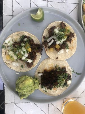 Tacos al pastor   at Gracias Madre in Newport Beach