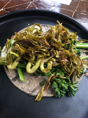 Chef's Choice Taco Happy Hour Portion at Gracias Madre in Newport Beach