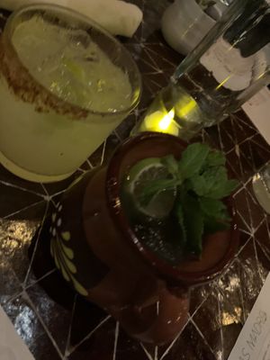 Cocktails at Gracias Madre in Newport Beach