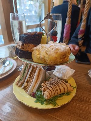 Vegan afternoon tea at Plush in York