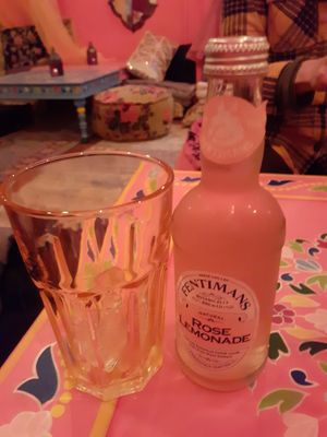 Fentimans Rose Lemonade at Plush York at Plush in York