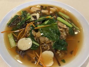Hor fun  at Zi Zai Vegetarian 自在齋 - West Coast in West Singapore