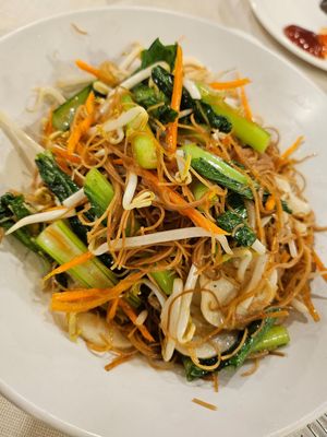 Fried Mee Sua ~ 26/11/23 at Zi Zai Vegetarian 自在齋 - West Coast in West Singapore