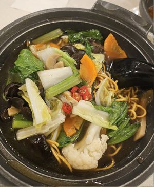 Claypot Yee Mee ~ 28/11/23 at Zi Zai Vegetarian 自在齋 - West Coast in West Singapore