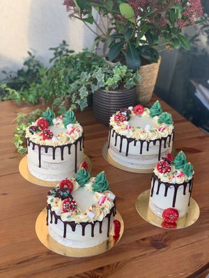 Xmas cakes at Talitha Grace in Schiedam