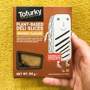 plant based slices at Cabane du 12 in Nice