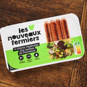 Vegan sausages at Cabane du 12 in Nice