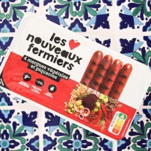 Vegan merguez at Cabane du 12 in Nice