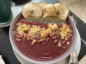 Açai bowl  at Broccoli Revolution - Charoenkrung in Bangkok
