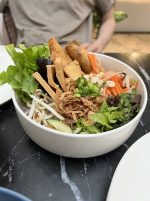 Noodle bowl  at Broccoli Revolution - Charoenkrung in Bangkok