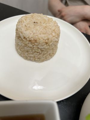Brown rice  at Broccoli Revolution - Charoenkrung in Bangkok