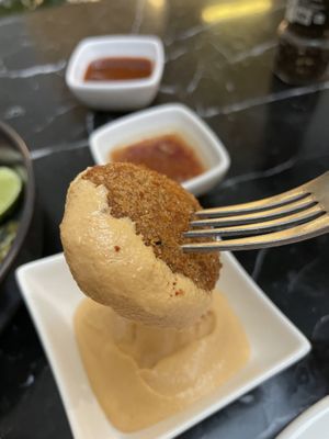 Nuggets with mayo  #Veganuary at Broccoli Revolution - Charoenkrung in Bangkok