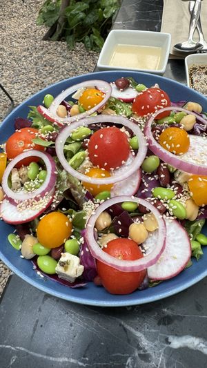 Wellness salad  at Broccoli Revolution - Charoenkrung in Bangkok