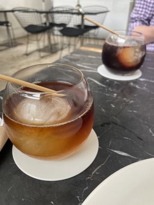 Weird cold brew drinks  at Broccoli Revolution - Charoenkrung in Bangkok