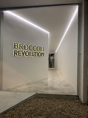 From the street at Broccoli Revolution - Charoenkrung in Bangkok