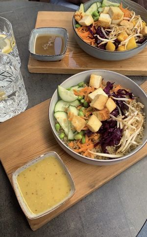 Savory bowl  at Bricks Café in Augsburg