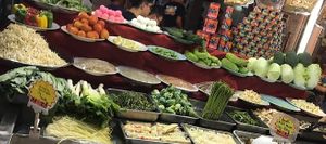 Veggies at Flying Vegetable in Pattaya