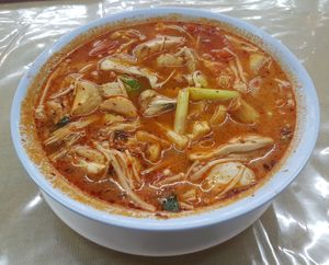 Veg soup at Flying Vegetable in Pattaya