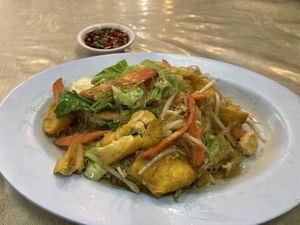Tofu vermicelli  at Flying Vegetable in Pattaya