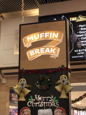 Inside the Mall at Muffin Break in Luton