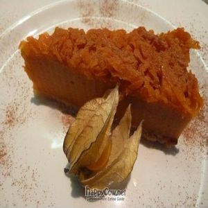 Carrot cake at Ile de Elequa in Valencia