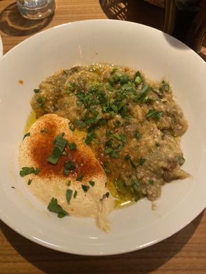 baba ganoush  at Falafel Sababa in Berlin