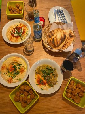 Yum  at Falafel Sababa in Berlin
