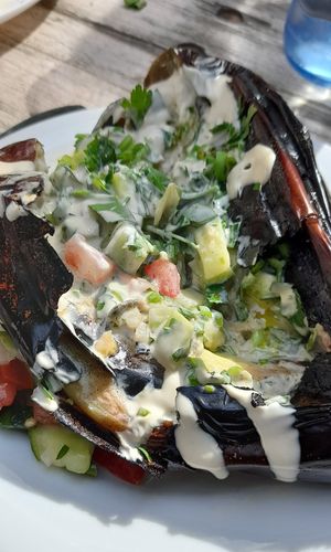 Aubergine at Falafel Sababa in Berlin