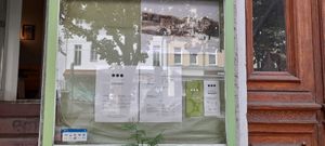 Menu at Falafel Sababa in Berlin