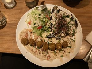 Sababa Aubergine - 8.5/10  at Falafel Sababa in Berlin