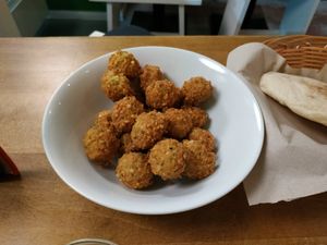 Falafel! at Falafel Sababa in Berlin