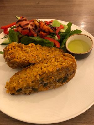 Nut steak at Adventure Hotel Hof in Hof