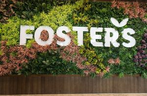 New logo at Foster's in Seven Mile Beach