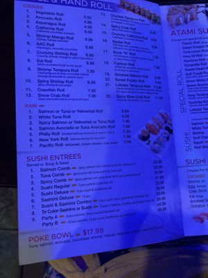   at Atami Japanese Grill in Vicksburg