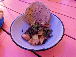 Turnips. at Nixta Taqueria in Austin