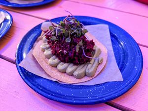 Beets. at Nixta Taqueria in Austin