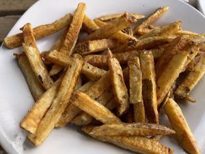 Fries because Idaho   at AltaVita Restaurant in Idaho Falls