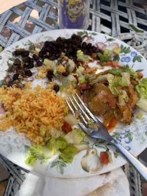 Eaten empanadas   at AltaVita Restaurant in Idaho Falls