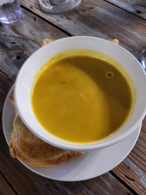 daily soup at AltaVita Restaurant in Idaho Falls